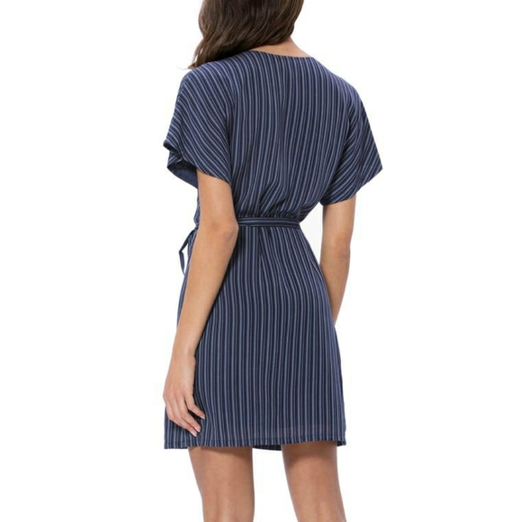 Paige Cherelle Rich Navy Mini dress Small - Picture 3 of 12